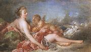 Francois Boucher Cupid Offering Venus the Golden Apple china oil painting reproduction